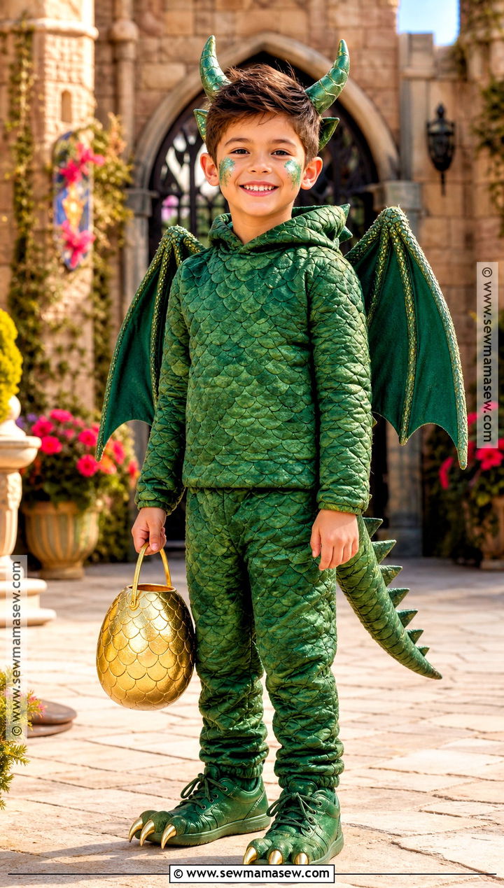 Medieval Dragon Costume - 45 boy halloween costumes