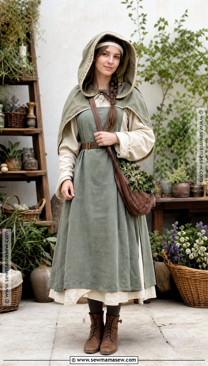 Medieval Healer Cosplay Sewing Pattern - 30 Cosplay Sewing Patterns Ideas