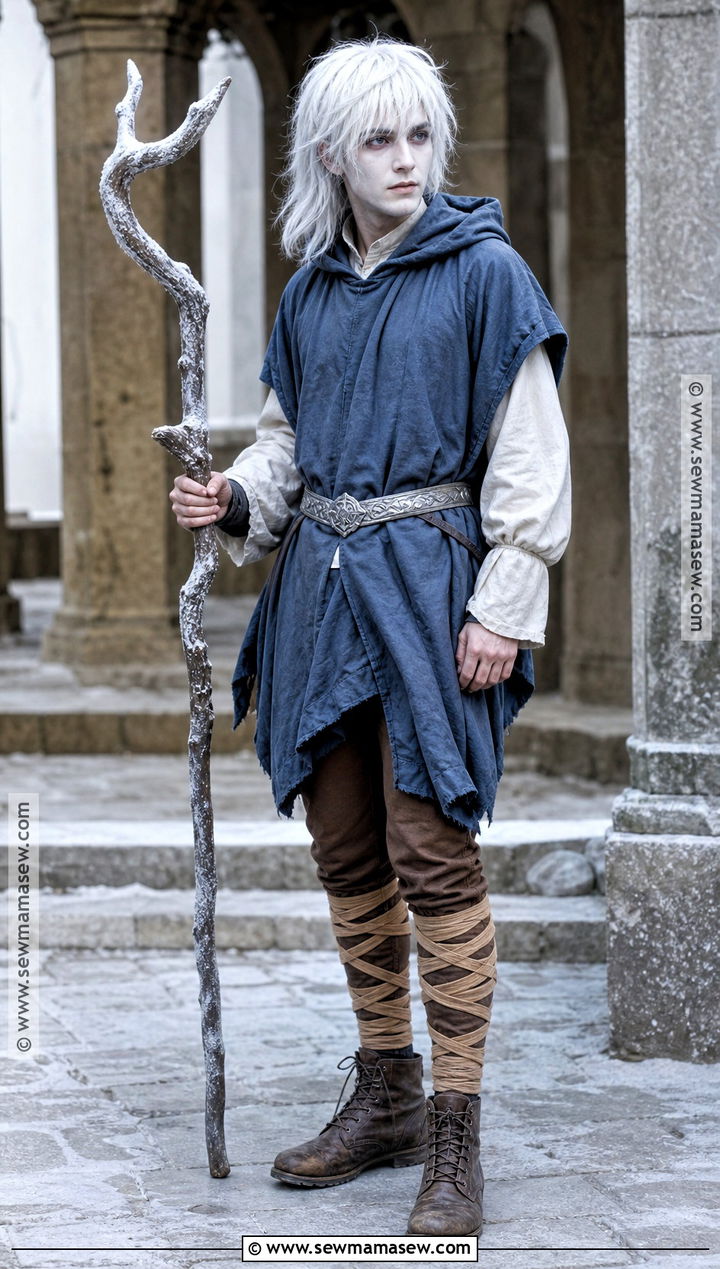 Medieval Jack Frost Cosplay With Hooded Tunic - 30 Jack Frost Cosplay Ideas