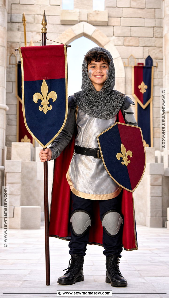Medieval Knight Costume - 40 halloween costumes for boys