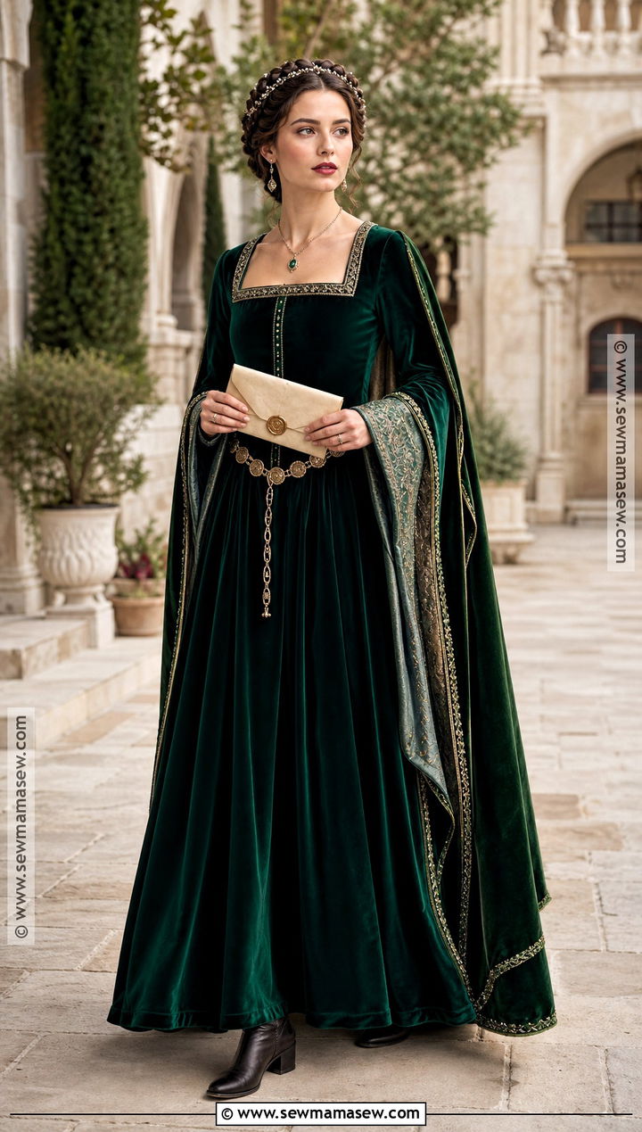 Medieval Princess Costume With Braided Crown - 35 medieval princess costume ideas