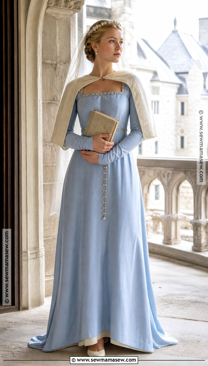Medieval Princess Costume With Pearl Veil - 35 medieval princess costume ideas