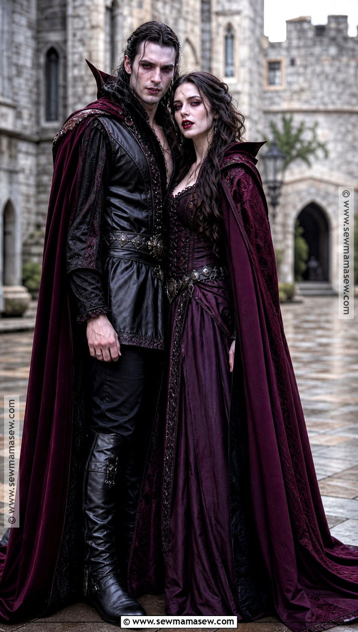 Medieval Vampire Couple Costume - 35 vampire costume ideas for couples