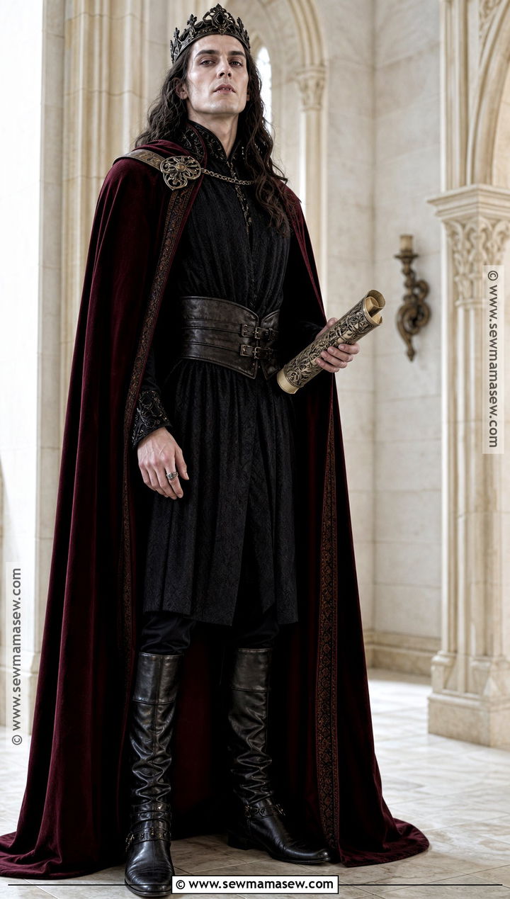 Medieval Vampire King Costume - 30 Vampire Halloween Costume Ideas for Men