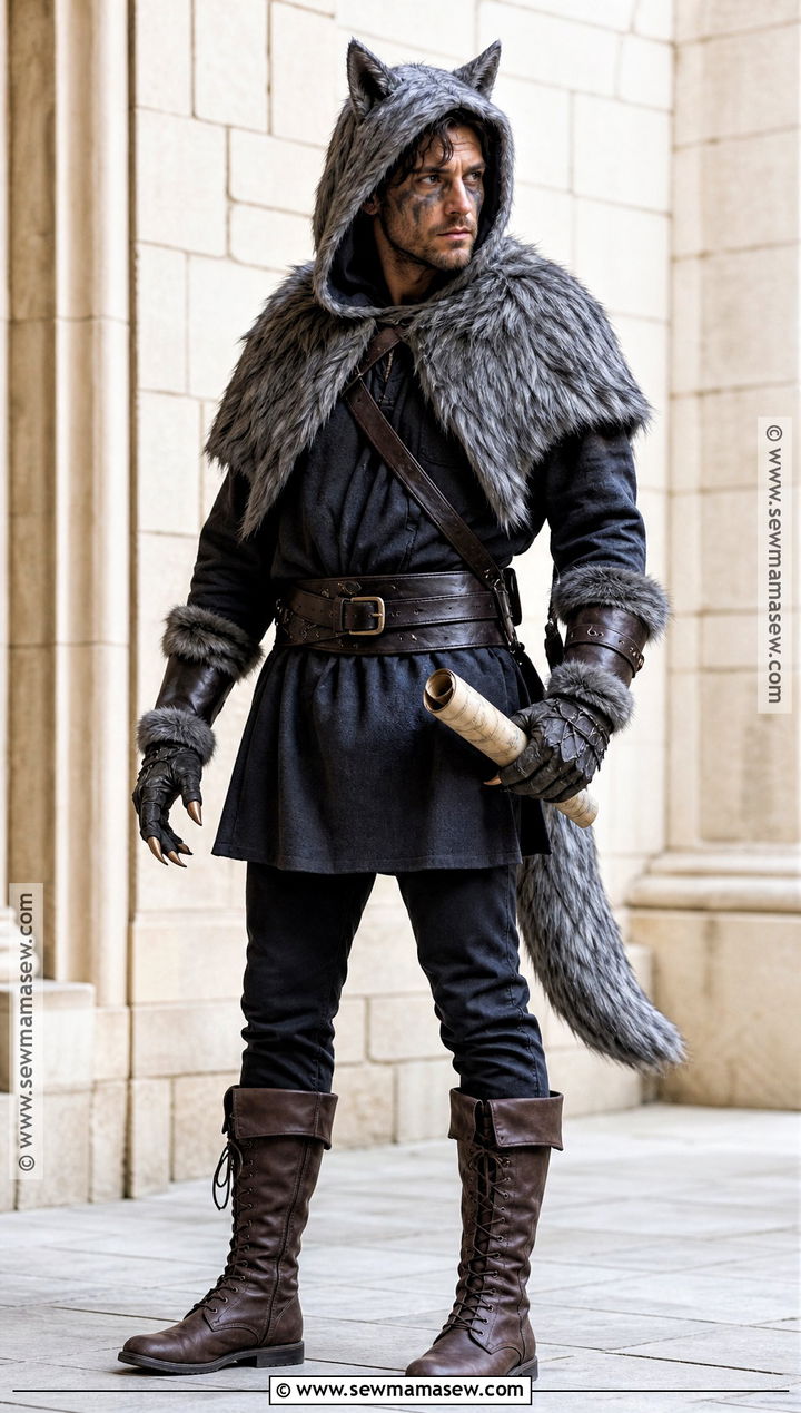 Medieval Wolf Costume - 30 wolf costume ideas for men