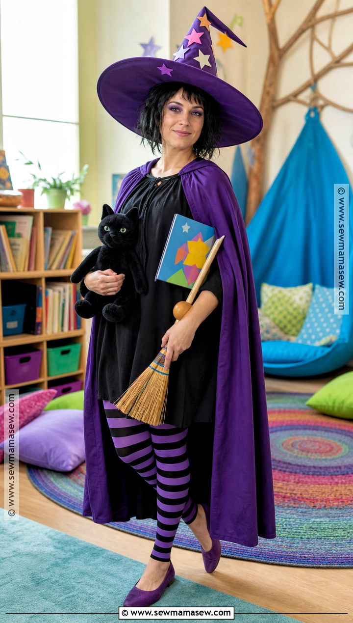 Meg And Mog Costume With Striped Tights - 40 world book day costumes for teachers