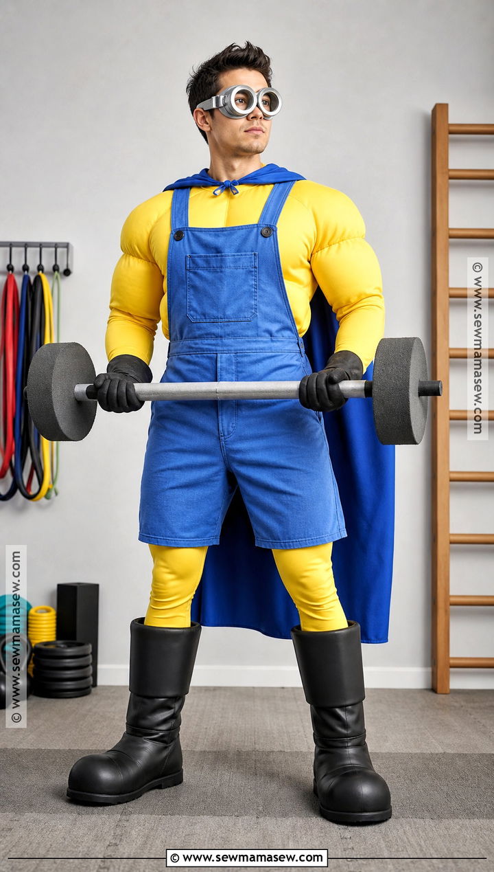 Mega Dave Super Strength Costume - 40 despicable me costume ideas