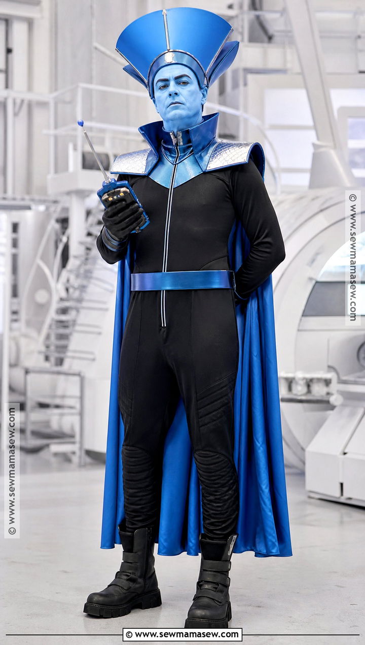 Megamind Blue Supervillain Costume - 30 blue costumes