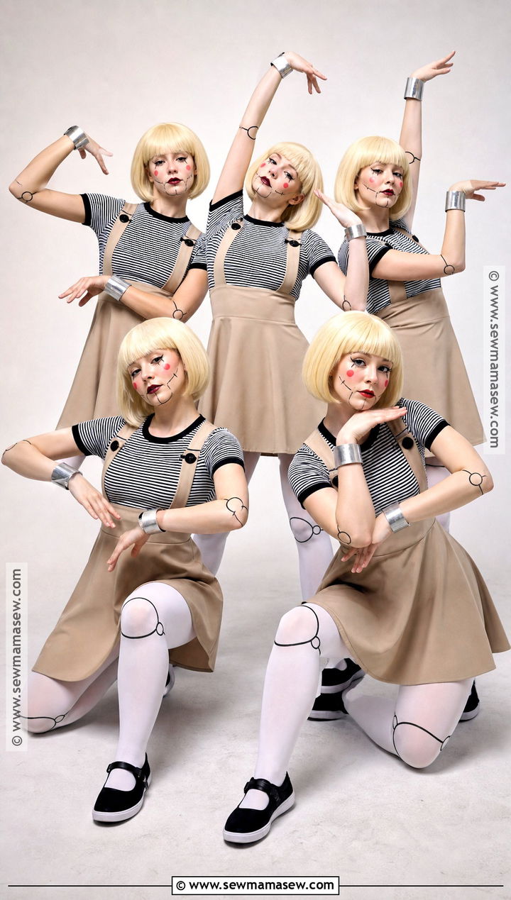 Megan Dance Squad Group Costume - 30 Megan Costume Ideas