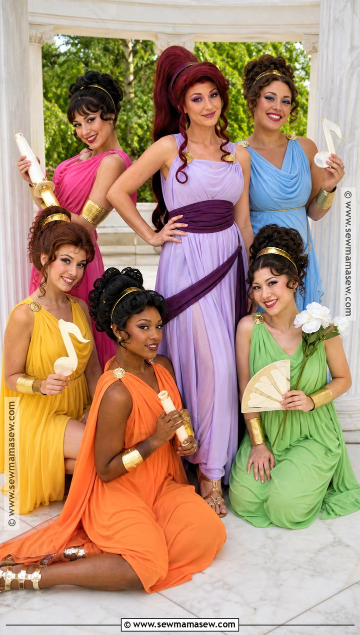 Megara Group Cosplay With Greek Chorus - 35 megara cosplay ideas