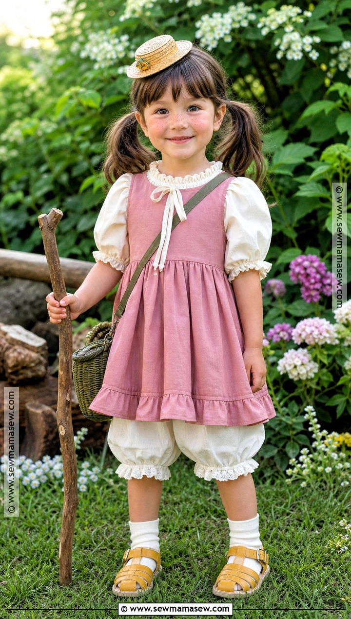 Mei Costume With Pink Dress - 30 studio ghibli costume ideas