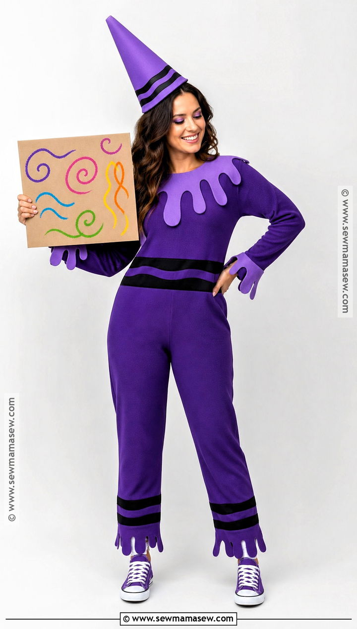 Melted Crayon Costume - 35 crayon costume ideas