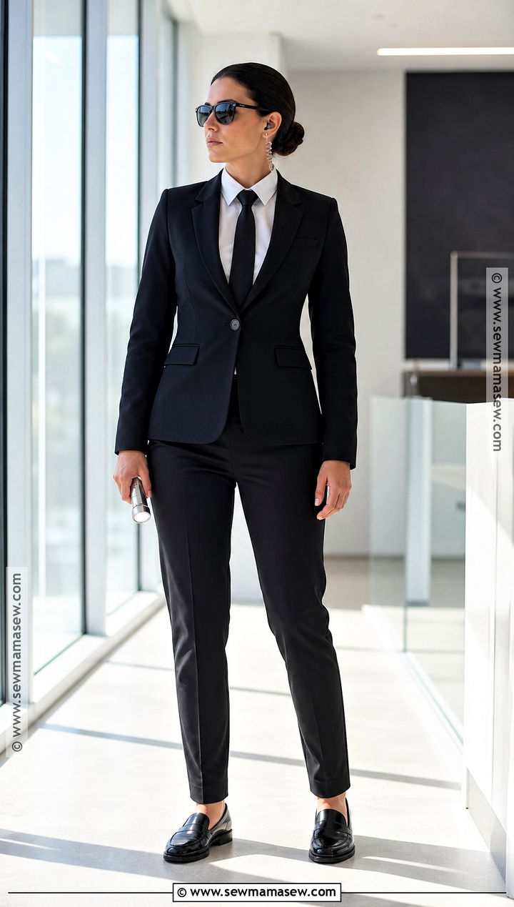 Men In Black Agent Costume - 35 Women In Black Costume Ideas