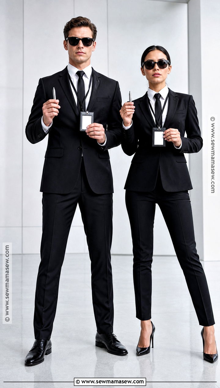 Men In Black Costume - 35 iconic duo halloween costumes
