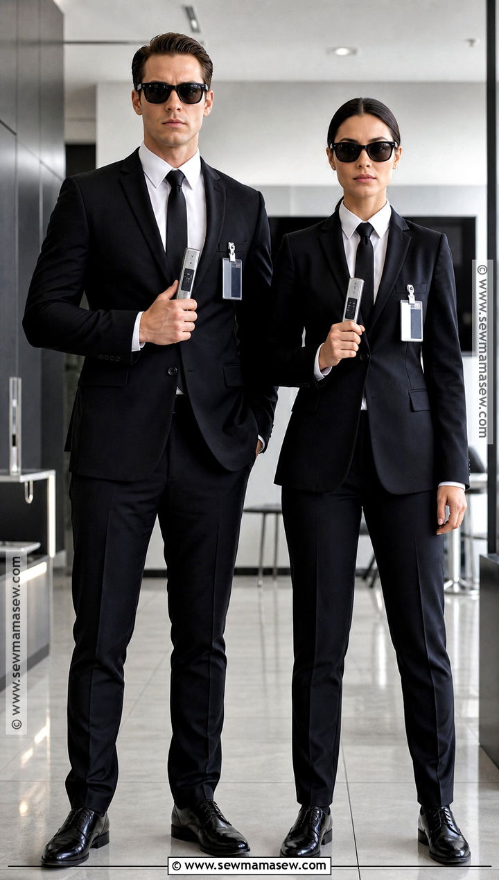 Men In Black Costume For Two - 40 halloween costumes last minute