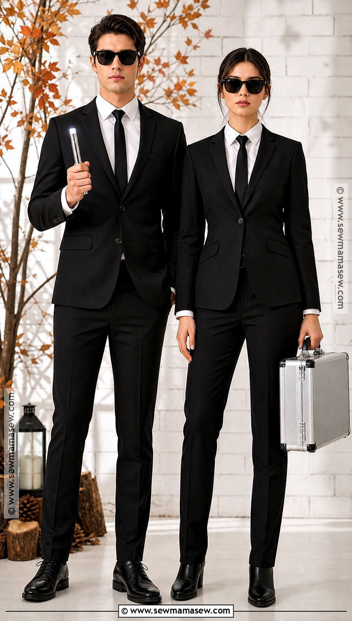 Men In Black Couple Agent Costume - 50 men in black costume ideas