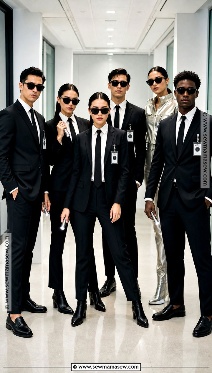 Men In Black Team Costume - 35 team costume ideas