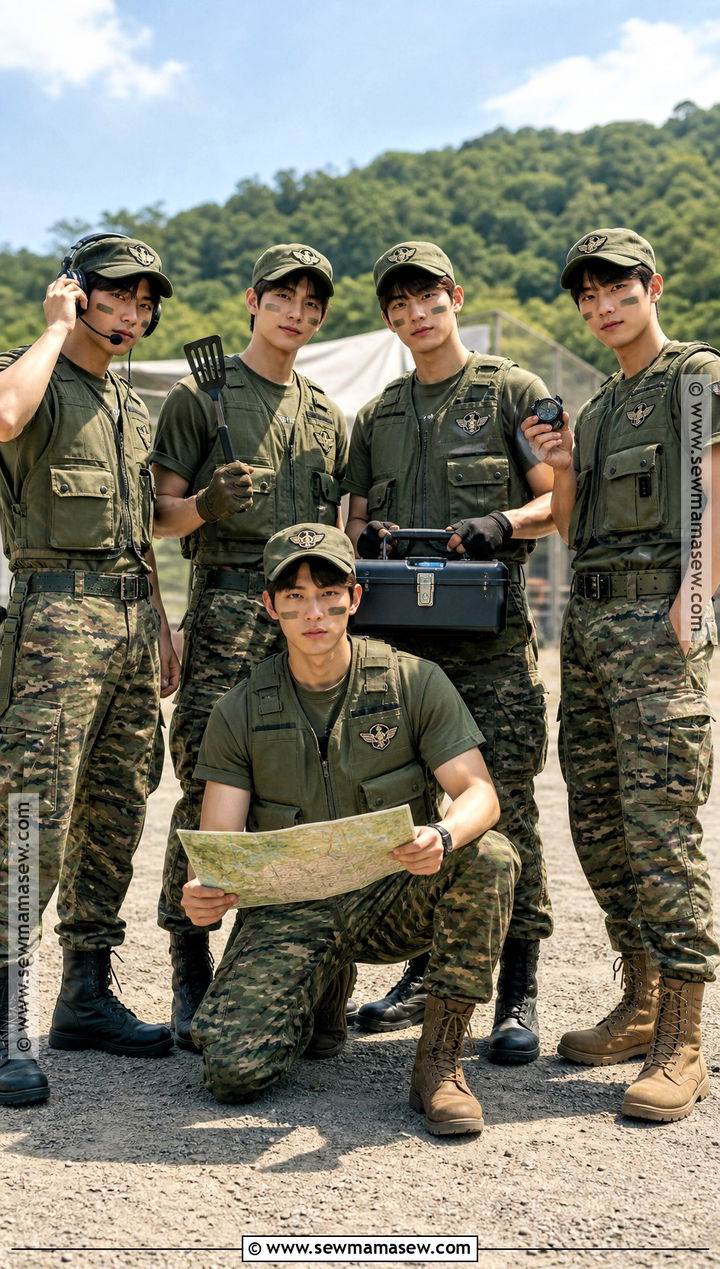 Mens Army Squad Group Costume - 30 Army Halloween Costume Ideas