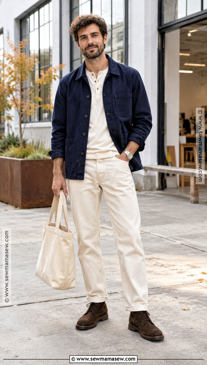 Mens Autumn Chore Jacket Outfit - 25 autumn fits for men
