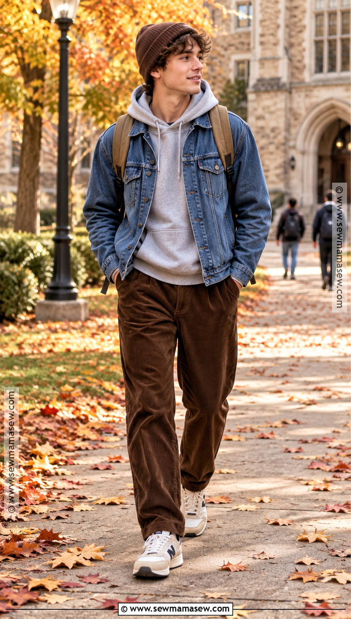 Mens Autumn Denim Jacket Outfit - 15 autumn mens style ideas