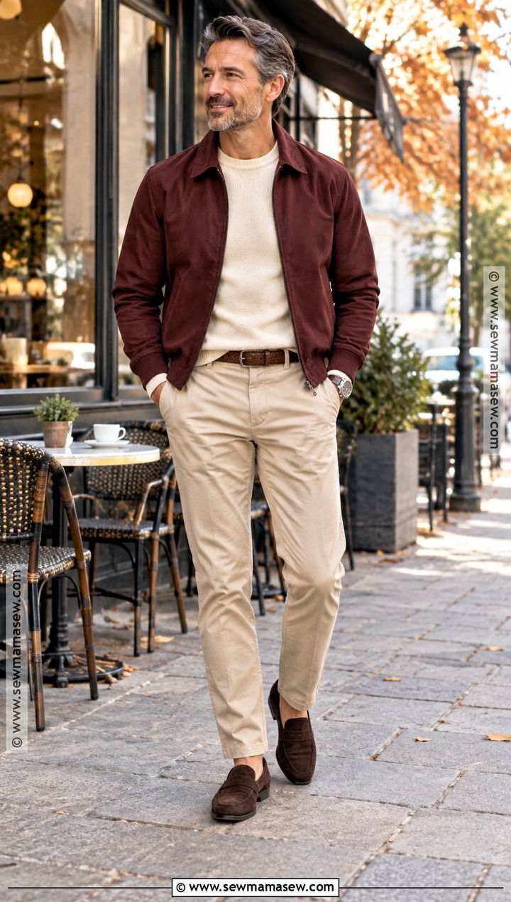 Mens Autumn Harrington Jacket Outfit - 25 autumn fits for men