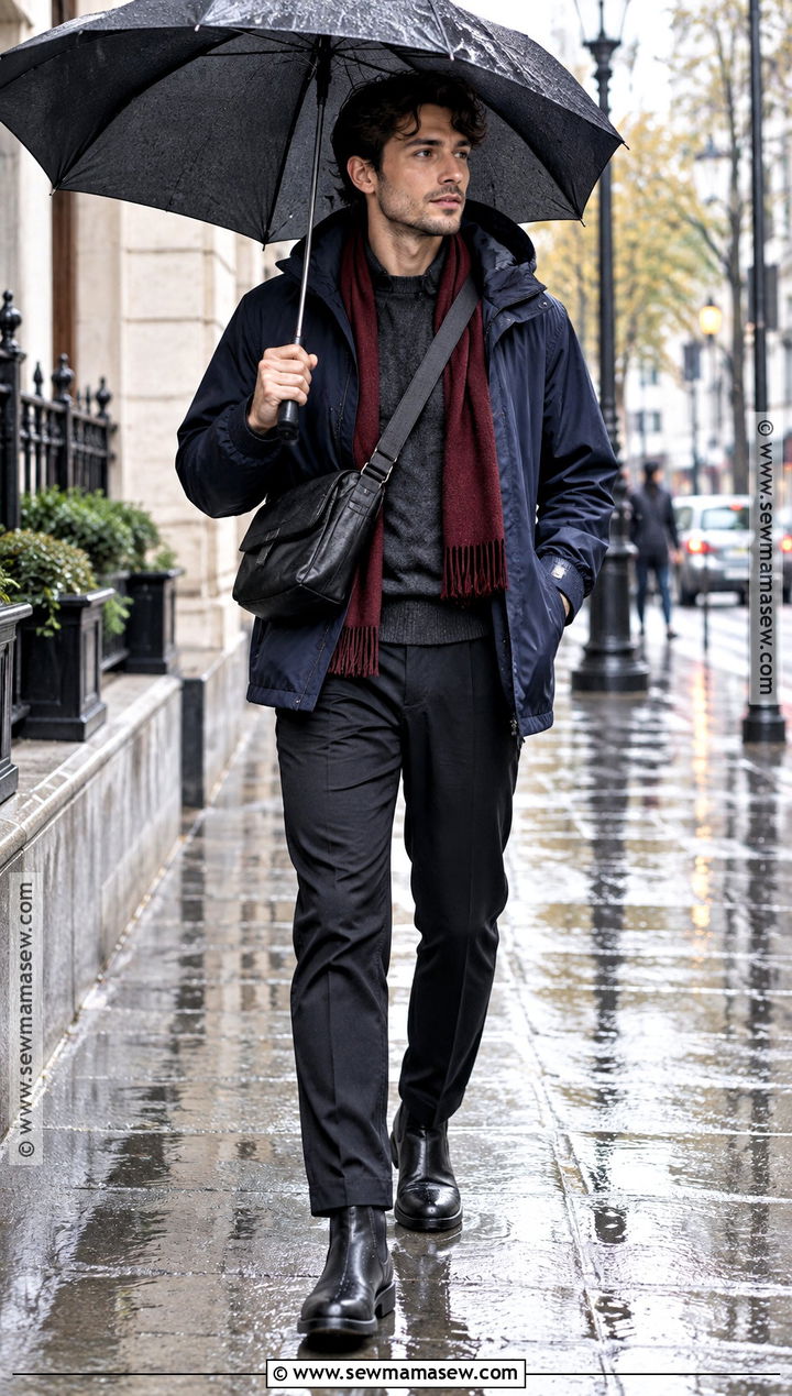 Mens Autumn Rainy Day Outfit - 25 autumn fits for men