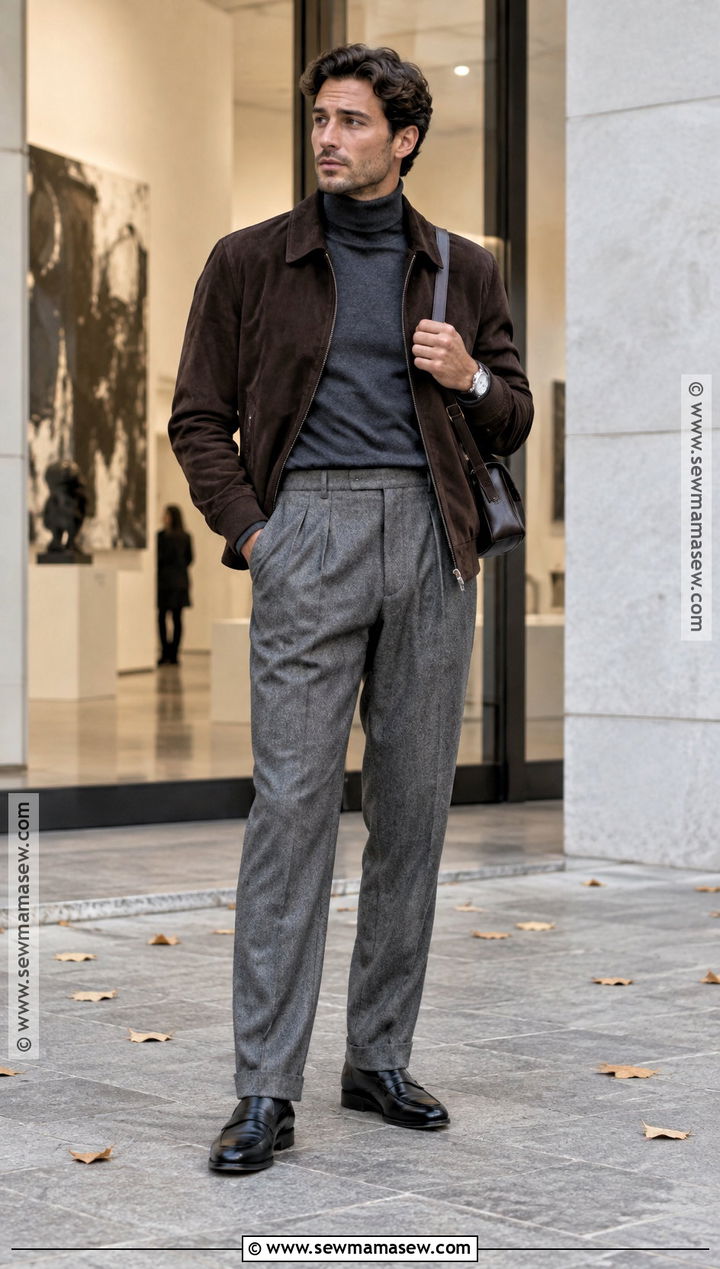Mens Autumn Turtleneck Outfit - 25 autumn fits for men