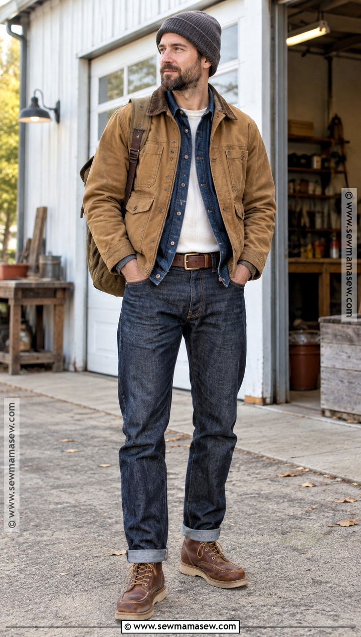 Mens Autumn Workwear Outfit - 25 autumn fits for men