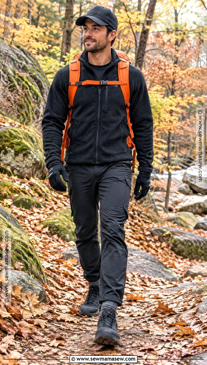 Mens Black Fall Hiking Outfit - 15 mens hiking outfit fall ideas