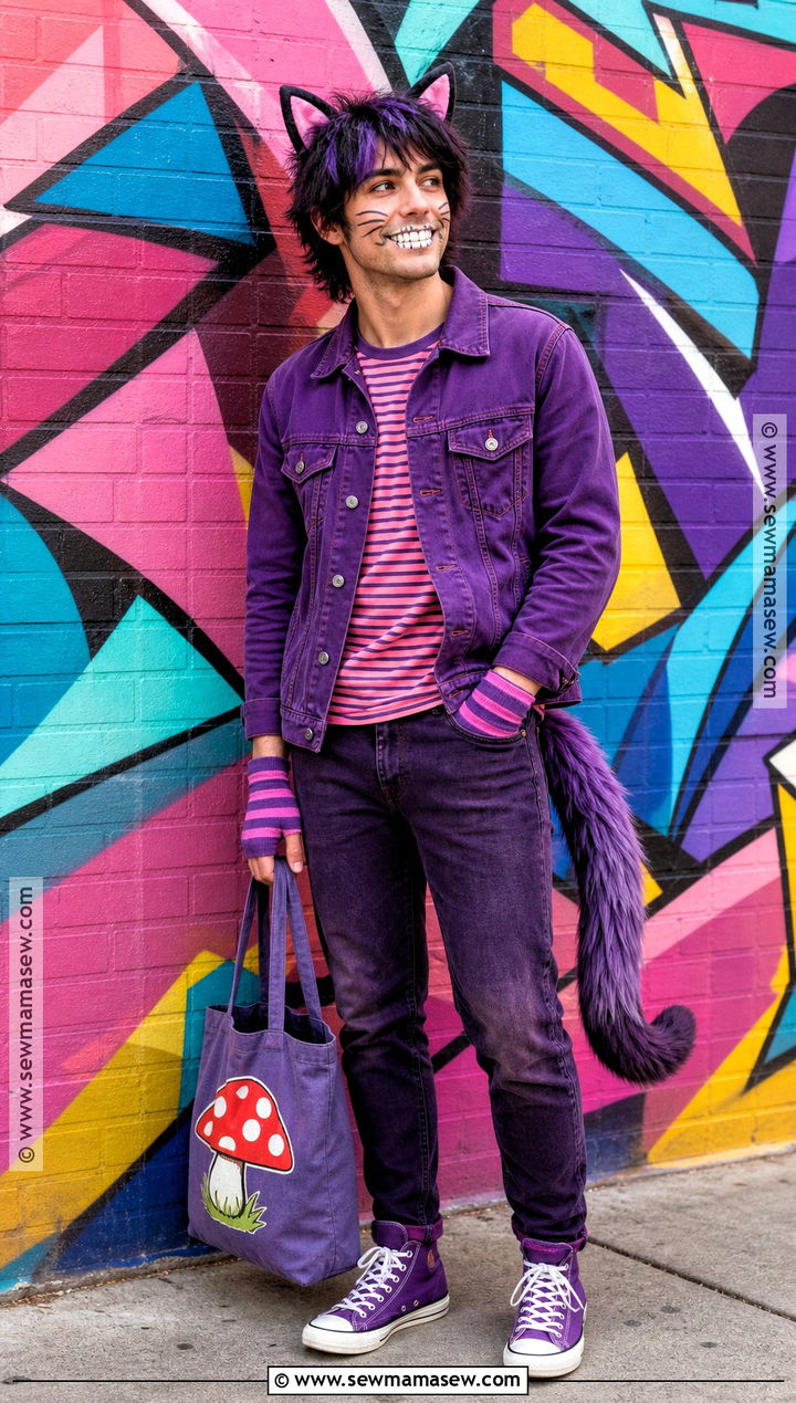 Mens Casual Cheshire Cat Costume - 50 cheshire cat costume ideas
