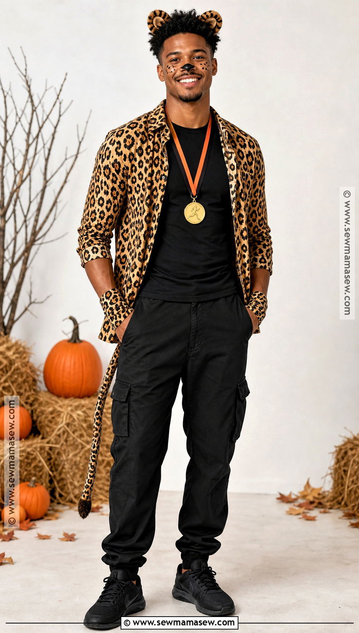 Mens Cheetah Costume - 45 cheetah halloween costume ideas