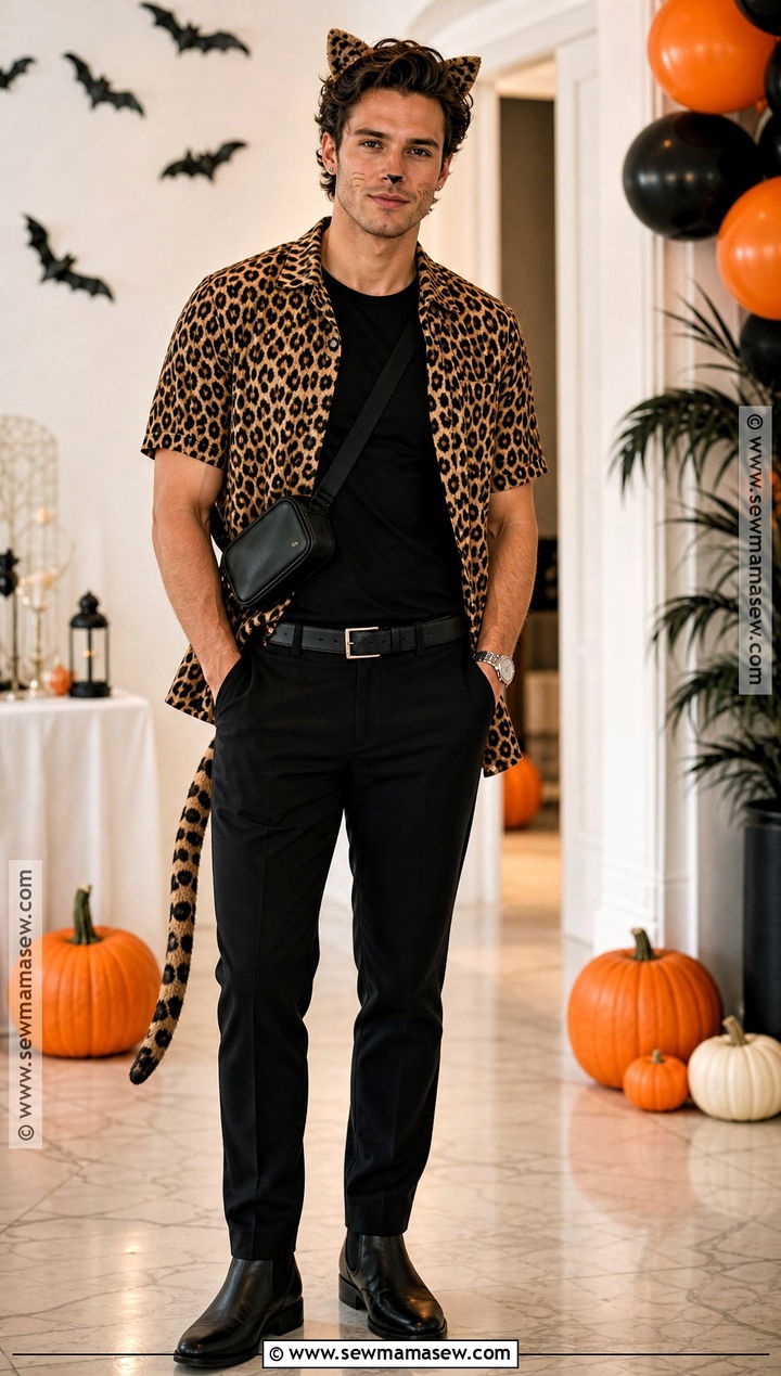 Mens Cheetah Shirt Halloween Outfit - 30 cheetah outfit halloween ideas