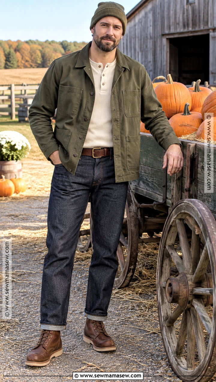 Mens Chore Coat Pumpkin Patch Outfit - 20 men pumpkin patch outfit ideas
