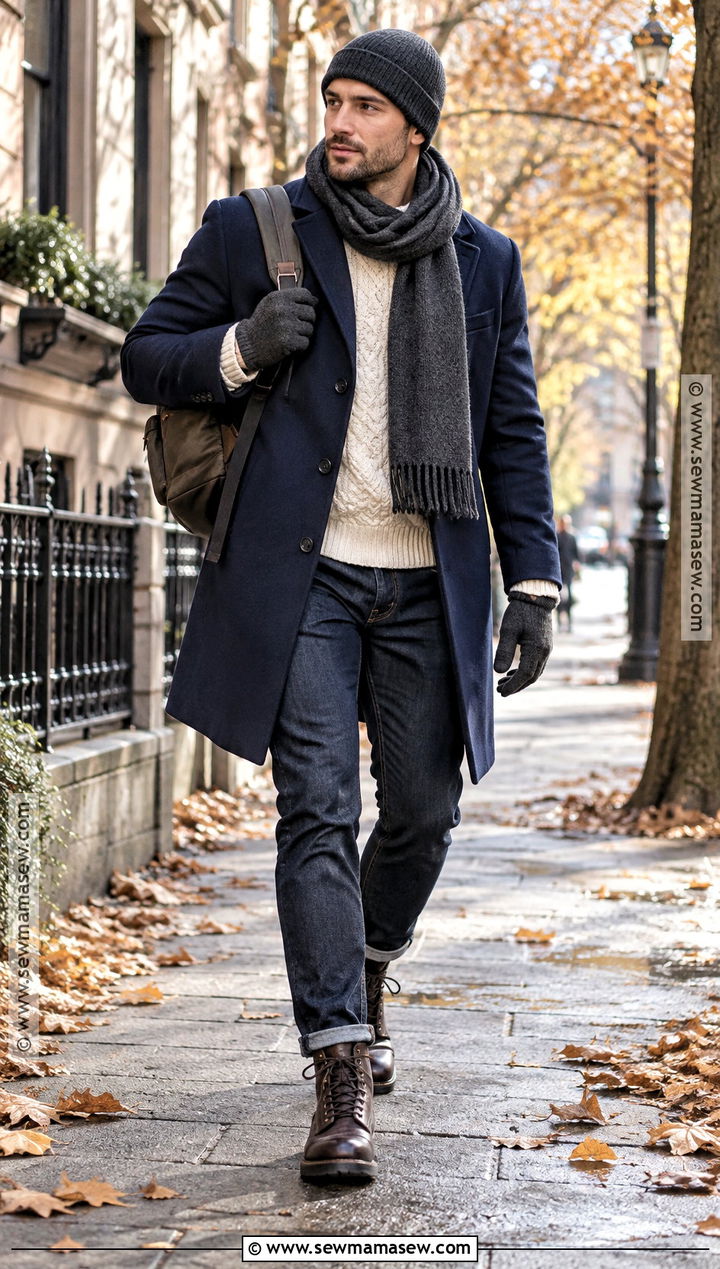 Mens Cold Late Fall Outfit - 25 fall outfits men autumn
