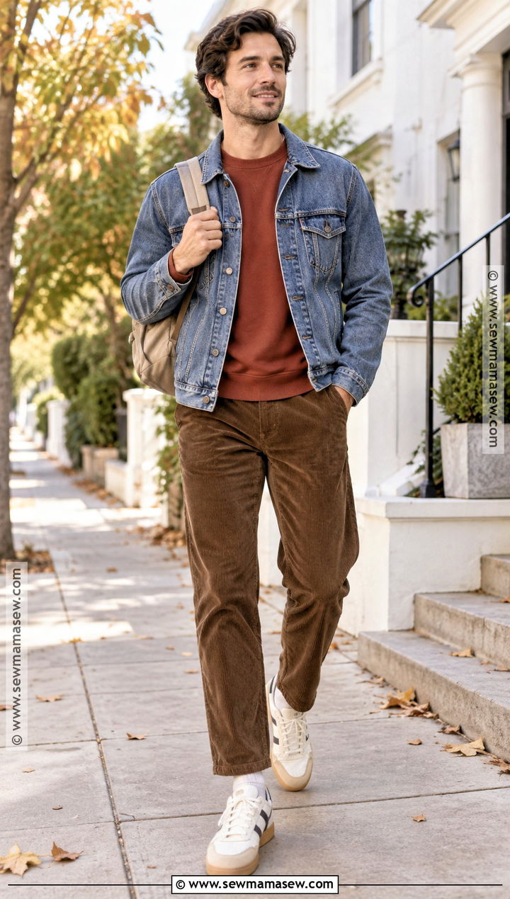 Mens Denim Jacket Fall Outfit - 25 mens outfits fall