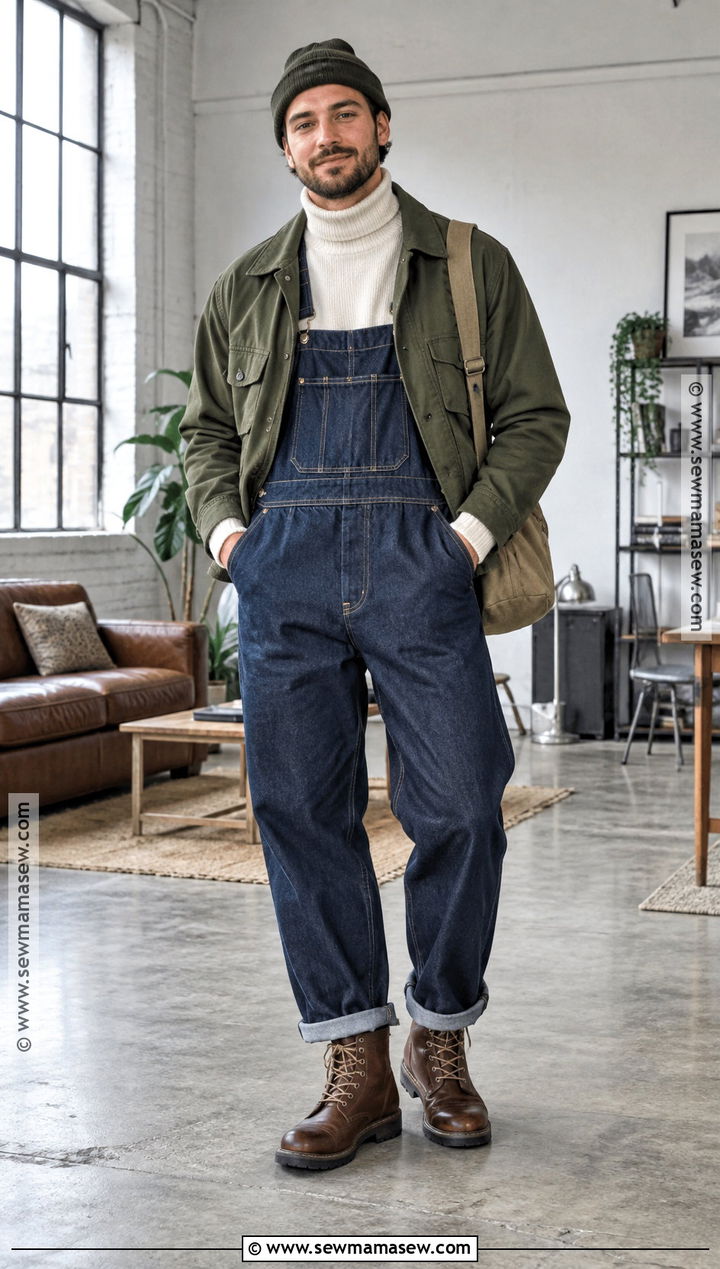Mens Denim Overalls Outfit - 15 fall 2026 mens fashion trends