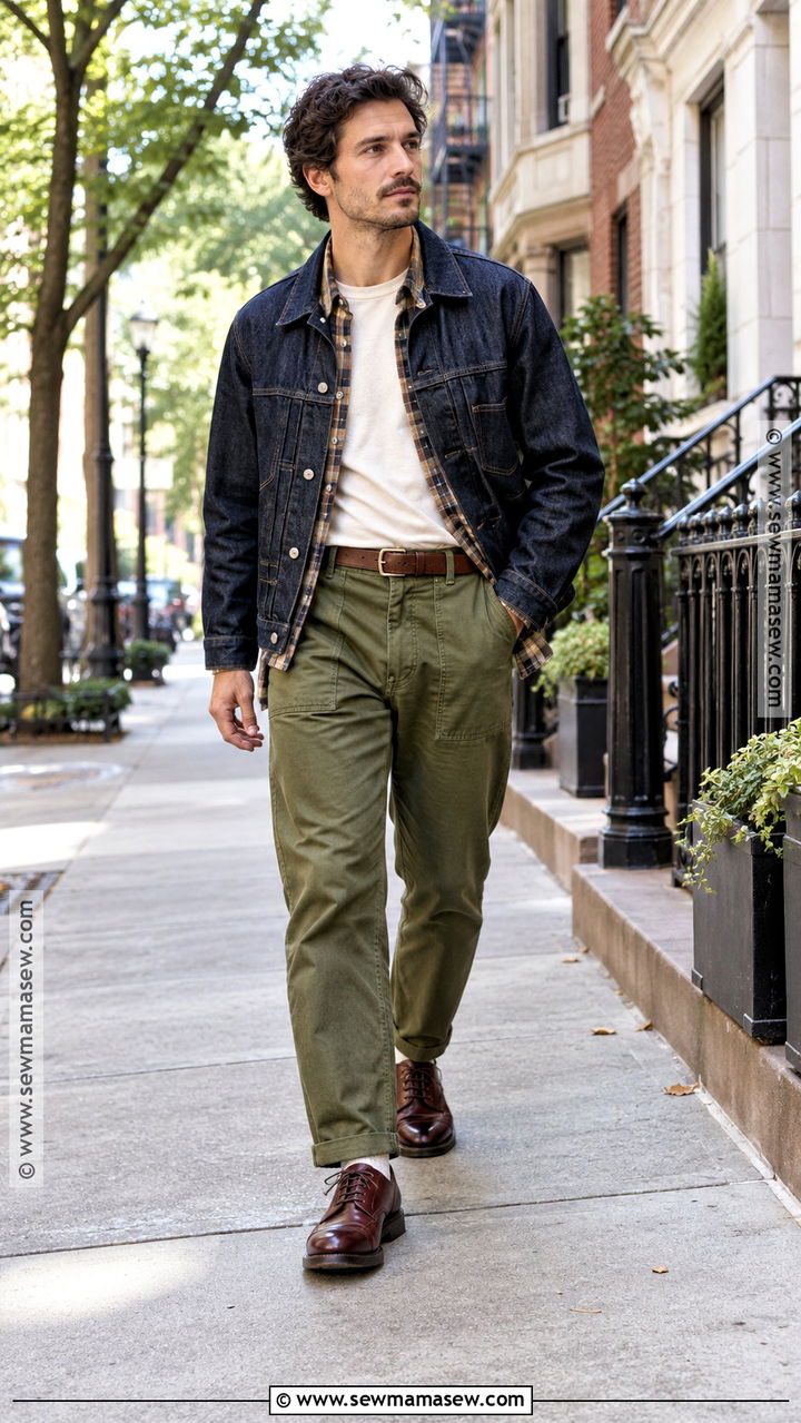 Mens Derby Shoes With Workwear Pants - 20 men fall shoes