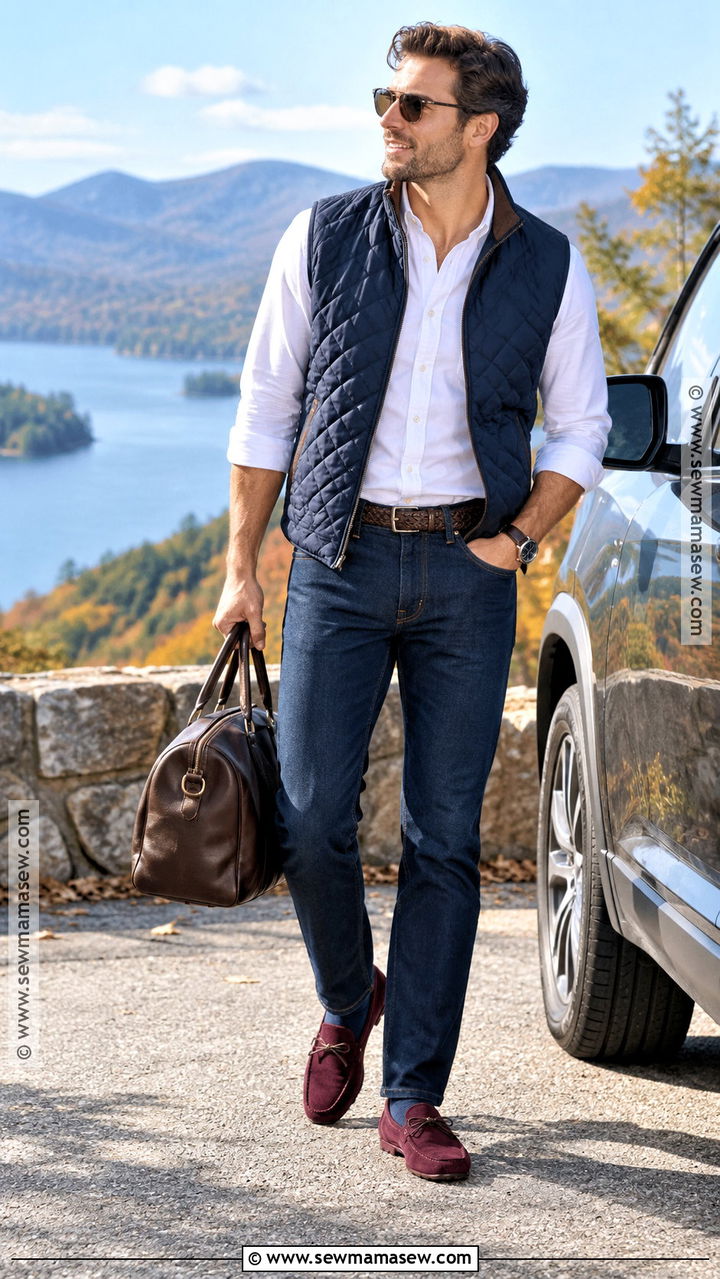 Mens Driving Shoes With Straight Jeans - 20 men fall shoes