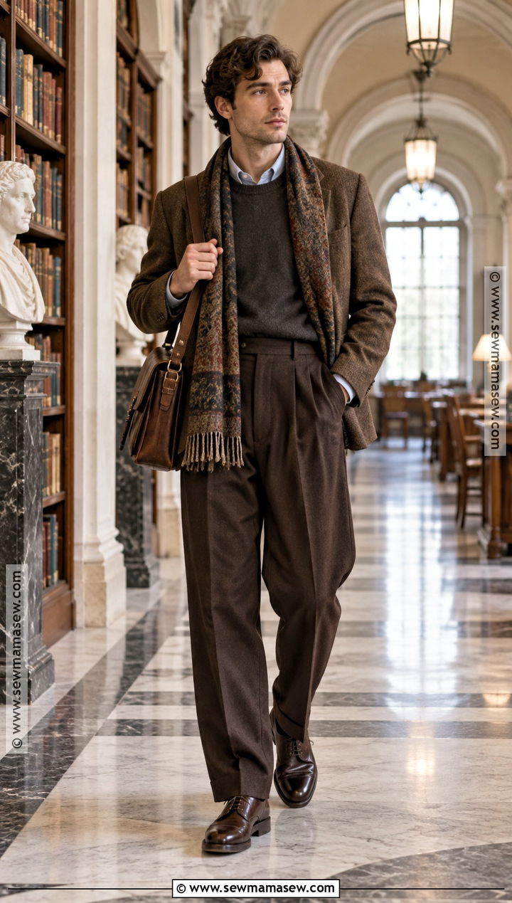 Mens Fall Dark Academia Outfit - 20 fall outfits men aesthetic