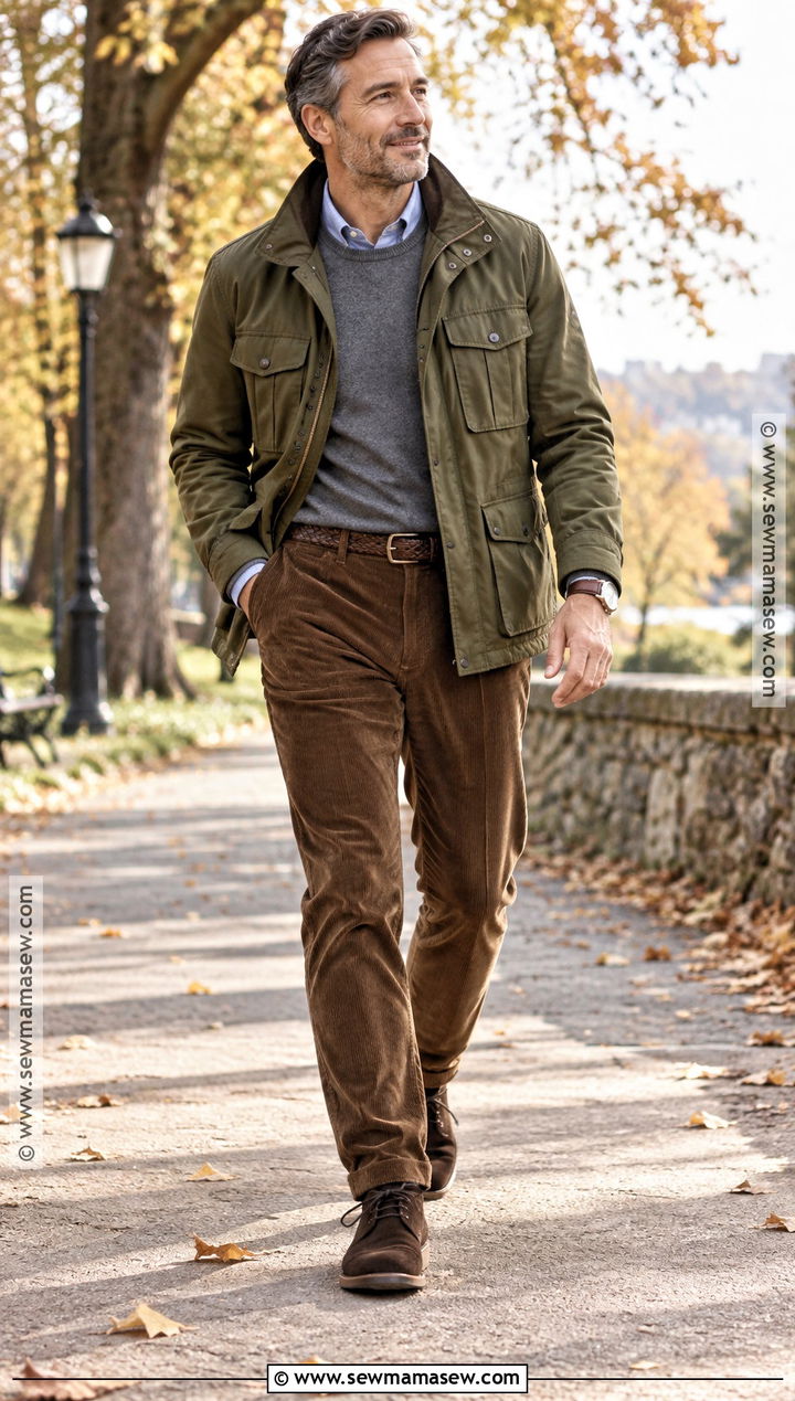 Mens Fall Field Jacket Outfit - 15 Mens Fall Clothing Ideas