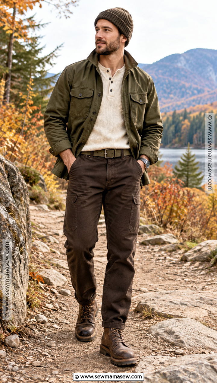 Mens Fall Field Jacket Outfit - 15 Guy Fit Inspo Fall Ideas