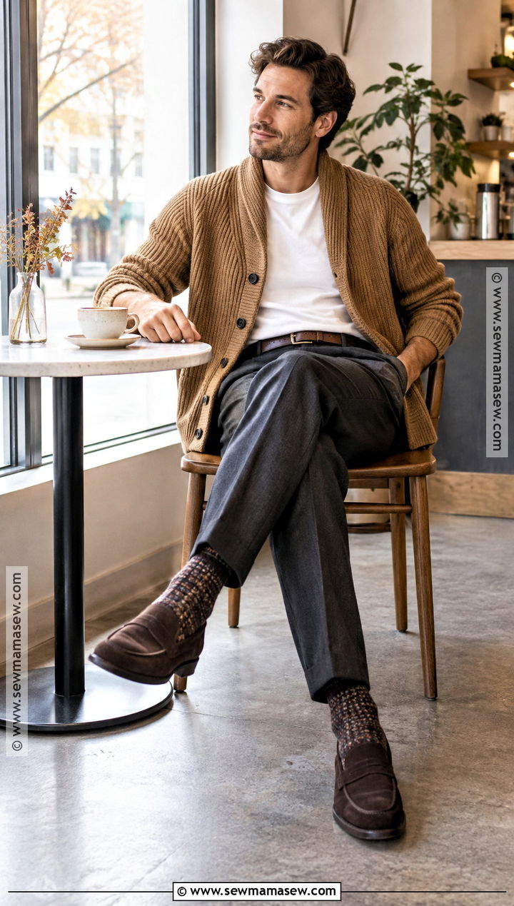 Mens Fall Outfit With Cardigan - 15 fall outfits for men 2026