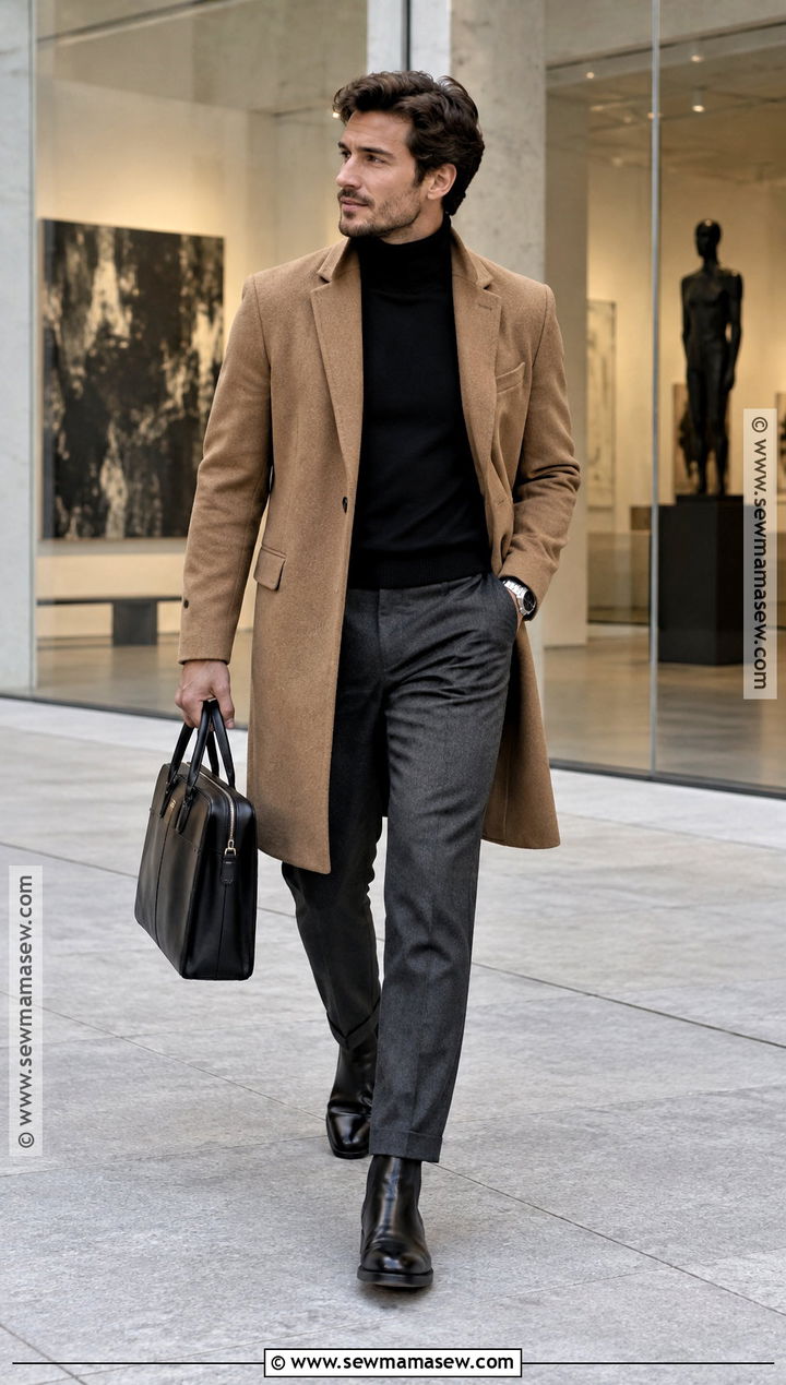 Mens Fall Outfit With Turtleneck - 15 fall outfits for men 2026