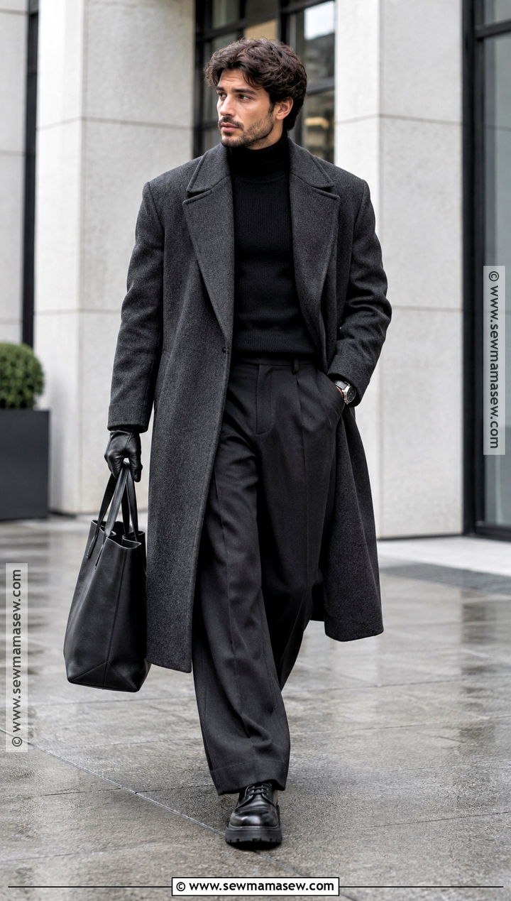 Mens Fall Oversized Coat Outfit - 15 Male Fashion Fall Ideas 2026