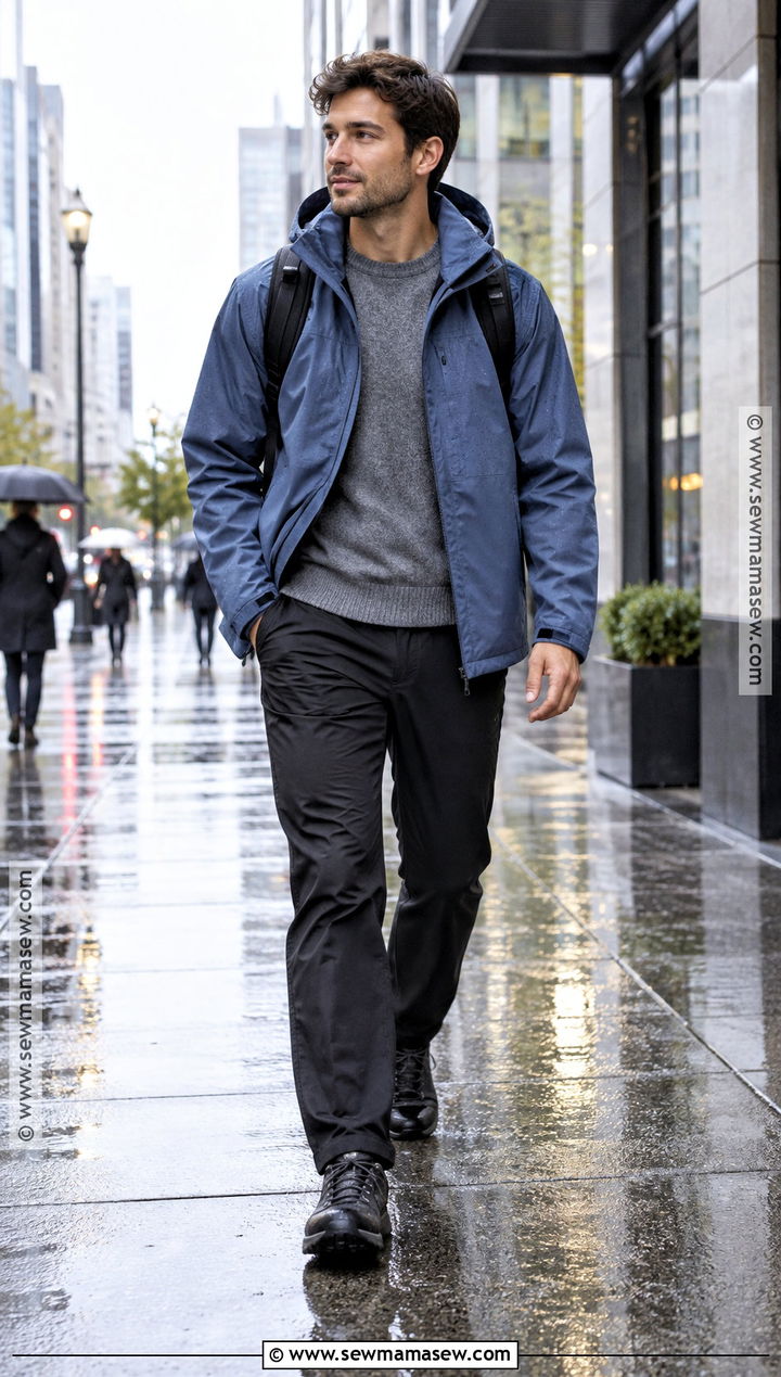 Mens Fall Rain Jacket Outfit - 20 fall clothes for men