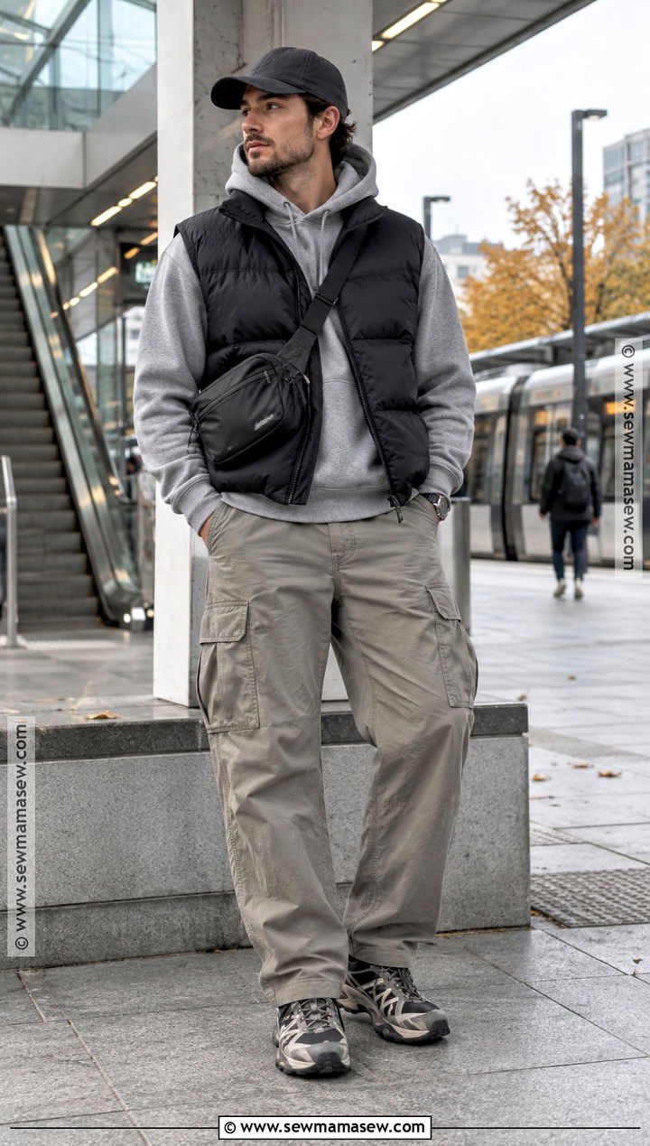 Mens Fall Street Style With A Puffer Vest - 20 mens fall outfits street style