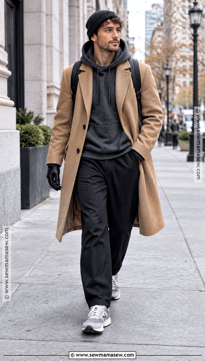 Mens Fall Street Style With A Wool Overcoat - 20 mens fall outfits street style