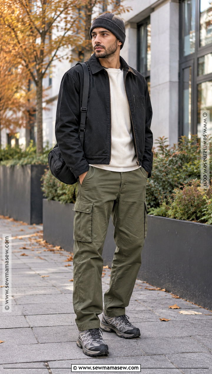Mens Fall Street Style With Cargo Pants - 20 mens fall outfits street style