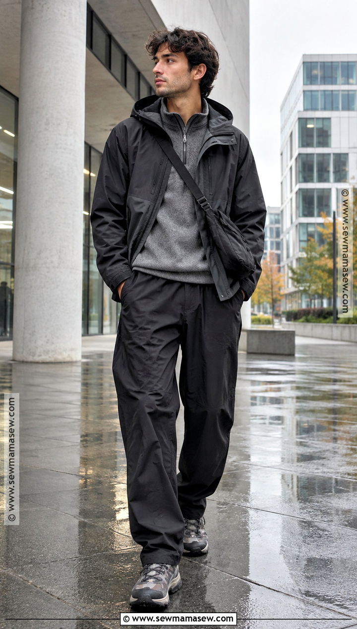 Mens Fall Streetwear Technical Jacket Outfit - 15 Mens Fall Fashion Streetwear Ideas