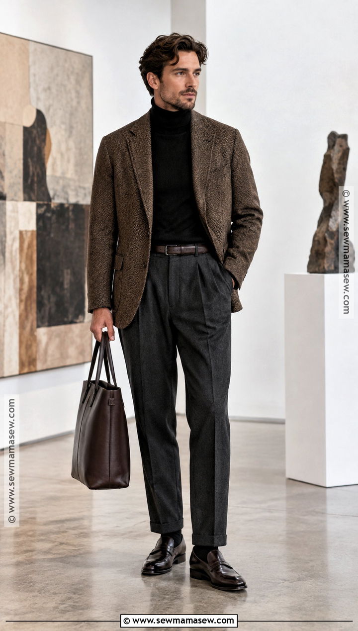 Mens Fall Turtleneck Outfit - 20 fall outfits men aesthetic